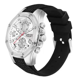 CARLOS PHILIP Men Round Shaped Analogue Watch Navigator Series 03357A - 2 image 2