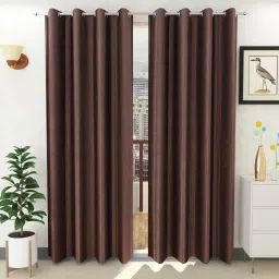 270 cm (9 ft) Polyester Long Door Curtain (Pack Of 2)-44
