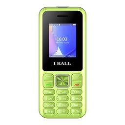 IKALL K22 Keypad Feature Phone with 1.8inch Display, 1000mAh Battery, 32MB Storage, FM Radio, Crystal Keypad, Bluetooth, Dual-Sim, Music & Mp3 Player, Vibration (Green) image 2