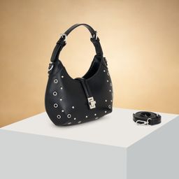forever glam by pantaloons Women Black Messenger Bag-picture-36