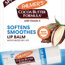palmer's Cocoa Butter Formula Moisturising Lip Balm SPF 15 (Pack of 2) Cocoa image 2