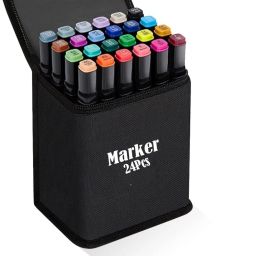 24 Pcs Color Markers pen Set-23