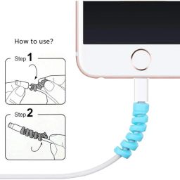 BALAJIMOBILE Spiral Charger Cable Saver Cable Protector-image-99