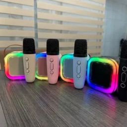 4uonly K12 Speaker Bluetooth Wireless Karaoke Mic Speaker Bluetooth JHG8 56 W Bluetooth Party Speaker image 2