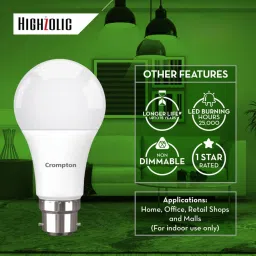 highzolic Automatic Emergency Bulb 12W – No Power? No Problem! 3 hrs Bulb Emergency Light image 3