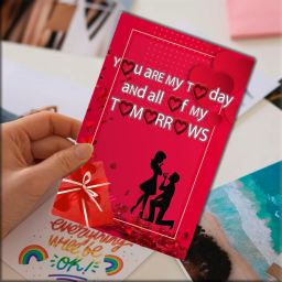Love Greeting Card, I Love you Because Greeting Card-16