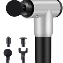 ALLEXTREME HF-280 Facial Massage Gun Portable Vibration Muscle Body Massager with 4 Heads & 6 Adjustable Speed Vibrator for Neck, Leg, Hand & Back Massager-24