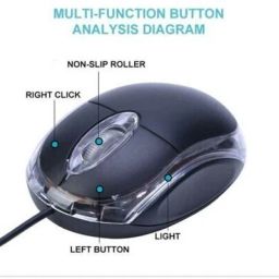 SANEHA TERABTYE OPTICAL LIGHT MOUSE Wired Ambidextrous Optical Gaming Mouse-28