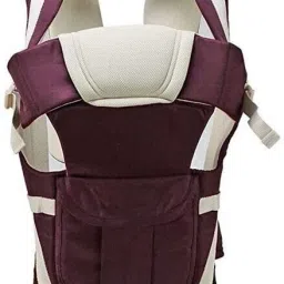 Attractive 4 way Adjustable Comfortable Baby Carrier Cum Kangaroo Bag/Honeycomb Texture Baby Carry Sling/Back/Front Carrier for Baby with Safety Belt and Buckle Straps- Purple Baby Carrier-picture-21