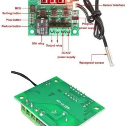 techsupreme W1209 Digital Thermostat Temperature 50-100 digital temperature controller thermostat switch Temperature Sensor and Controller Electronic Hobby Kit image 2