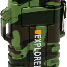 WATERPROOF Electronic Cigarette Lighter Double Arc Plasma Cigarette Lighter Pocket Lighter-image-3