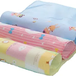 Plastic, Cotton Baby Bed Protecting Mat-image-45