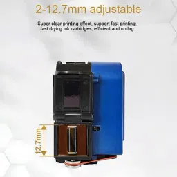 InkWell mini inkjet printer 12.7 mm print height with hp original cartridge Multi-function Monochrome Inkjet Printer-25