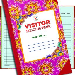Visitor Register Record Book | 100 Sheet | 200 Pages | Hard Bound 1-Part Record Keeping Books-22