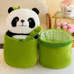 Panda Bamboo soft toys for Baby, kids playing teddy bea- 15 cm-image-49