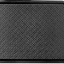Serving Tray Platter; Made of Premium Plastic; Rectangular Shape for Serving Breakfast Drinks Dinner Tea Coffee Snacks; (11X14 Inches) BLACK ; Set of 2 Tray-4
