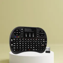 FRONY Bluetooth (Wireless Keyboard) USB Rechargeable Keyboard With Pocket Size A268 Wireless Thumb-size Multi-device Keyboard Compatible with Tablet-image-87