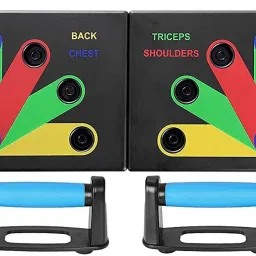 Push Up Board System - Body Building Muscle Board Multifunction Exercise Workout Training Press Up Board Equipment for Home Gym Fitness Fitness Accessory Kit Kit-5