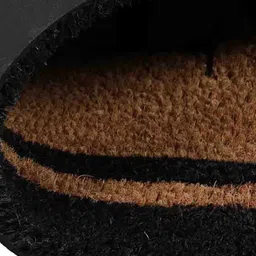 SWHF Brown & Black Welcome Patterned Anti Skid Rectangular Door Mat image 4