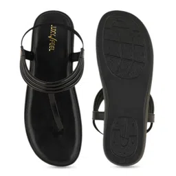Luxyfeel Ankle Loop T-Strap Flats image 5