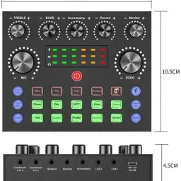 urban infotech BM800 Broadcasting Studio Recording Condenser Microphone Kit Broadcasting Studio Recording Microphone image 2