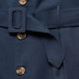MANGO Shoulder Straps Button Detail Playsuit image 2