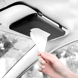 Smart Clip-On Tissue Box for Car | Universal Fit for All Cars Vehicle Tissue Dispenser-picture-5
