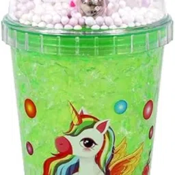 Acrylic Frosty Ice Cup Freezing Gel Tumbler Jar with Straw and Lid (Green)-image-95