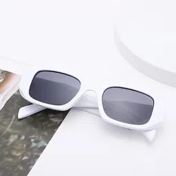 UV Protection Rectangular Sunglasses (Free Size)-picture-2