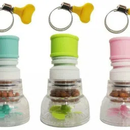 Anti-Splash Expandable 360 Degree Rotary Water Saving Kitchen Faucet Shower Head Nozzle Tap Sprinkler Water Saving Device - Multicolor (PACK OF 3) Faucet Set-image-79
