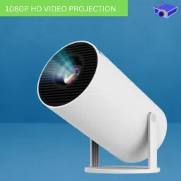 FRONY Mini HD Projector for Home 4KSupport With Built-in App Netflix/Prime/YouTubeW44 (4500 lm / 1 Speaker / Wireless / Remote Controller) Portable Projector-picture-10