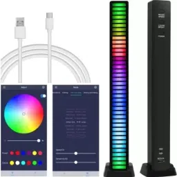 NKL Led RGB Bar Light 32 Bit RGB Music Sound Control For Cars Led Light 177 Smart Sensor Light-picture-11