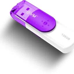 EVM EnStick USB 3.2, High Speed 200 Mb/s, Indias Fastest 128 GB Pen Drive Compatible with Laptop, Mobile, Desktop Computer USB 3.2 Plastic Case-14