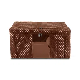 Kuber Industries Brown & White 6 Pieces Printed Regular Waterproof Drawer Organisers image 2