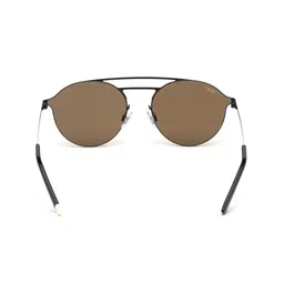 WEB EYEWEAR Unisex Round Sunglasses with UV Protected Lens We02495802G image 4