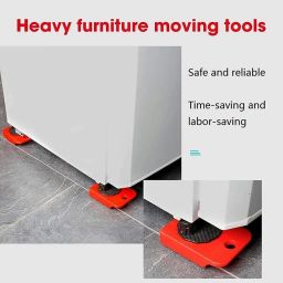 Furniture Lifter with 4 Sliders, 360 Degree Rotatable Pads_99 Appliance Furniture Caster-image-67