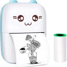 FATFISH Mini Pocket Printer, Gifts for kids, Portable Thermal Printer Student Pocket Printer-picture-11