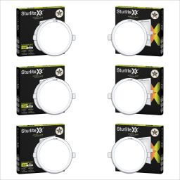 Dex 15W Round LED Downlight - (Pack of 6) Ceiling Light Ceiling Lamp-image-0