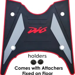 BS6 Multi-Color Bike Mat Scooty Mat two wheeler footmat Honda Dio Two Wheeler Mat-13