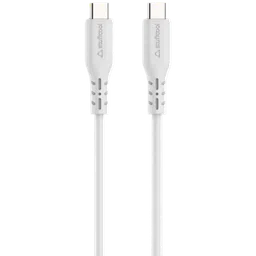 stuffcool Celer Type C to C 4.9 Feet (1.5M) Cable (Sync and Charge Support, White) image 2