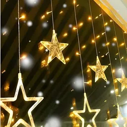 ENORMITY Gold Toned LED String Lights image 4