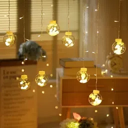 ENORMITY Yellow Ball Shape String Light image 4
