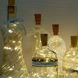 SPARK WORLD Yellow 2 Pieces Cork String Lights image 5
