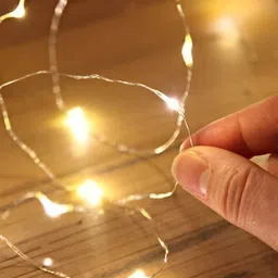 SPARK WORLD 2-Pcs Yellow Cork LED String Lights image 4