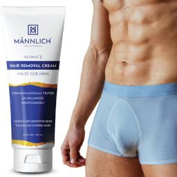 Intimate/Private Hair Removal Cream for Men for Unwanted Coarse Pubic Hair Cream-image-98