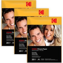 175 GSM A4 60 Sheets High Glossy Cast Coated Water Resistant photo paper unruled A4 (210x297mm) 175 gsm Photo Paper-image-53