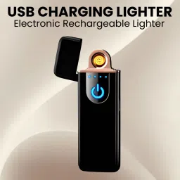 USB (Cigarette Lighter) for Smoking Windproof Slim Lighter with FingerprintC147 USB (Cigarette Lighter) for Smoking Windproof Slim Lighter with FingerprintC147 Pocket Lighter-image-91