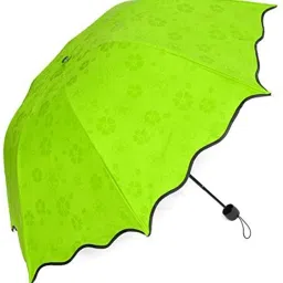 3 Fold Blossom Magic Compact Umbrella for UV Protection Rain for Girls and Women Umbrella-picture-25