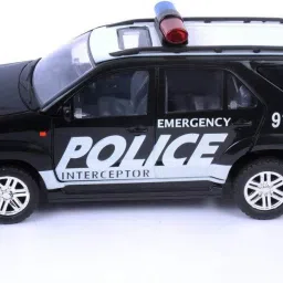 Toys Plastic Police Interceptor Fortune Pull Back Car, Number Of Pieces: 1-9