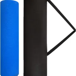 EVA Material 4mm Yoga Mat for Workout and Yoga Blue 4 mm Yoga Mat-image-63